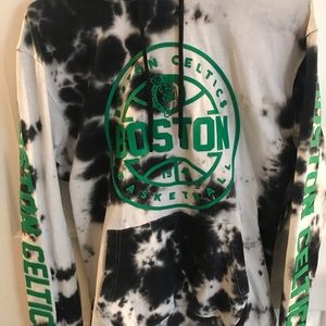 Celtics Tie Dye Hooded Sweatshirt